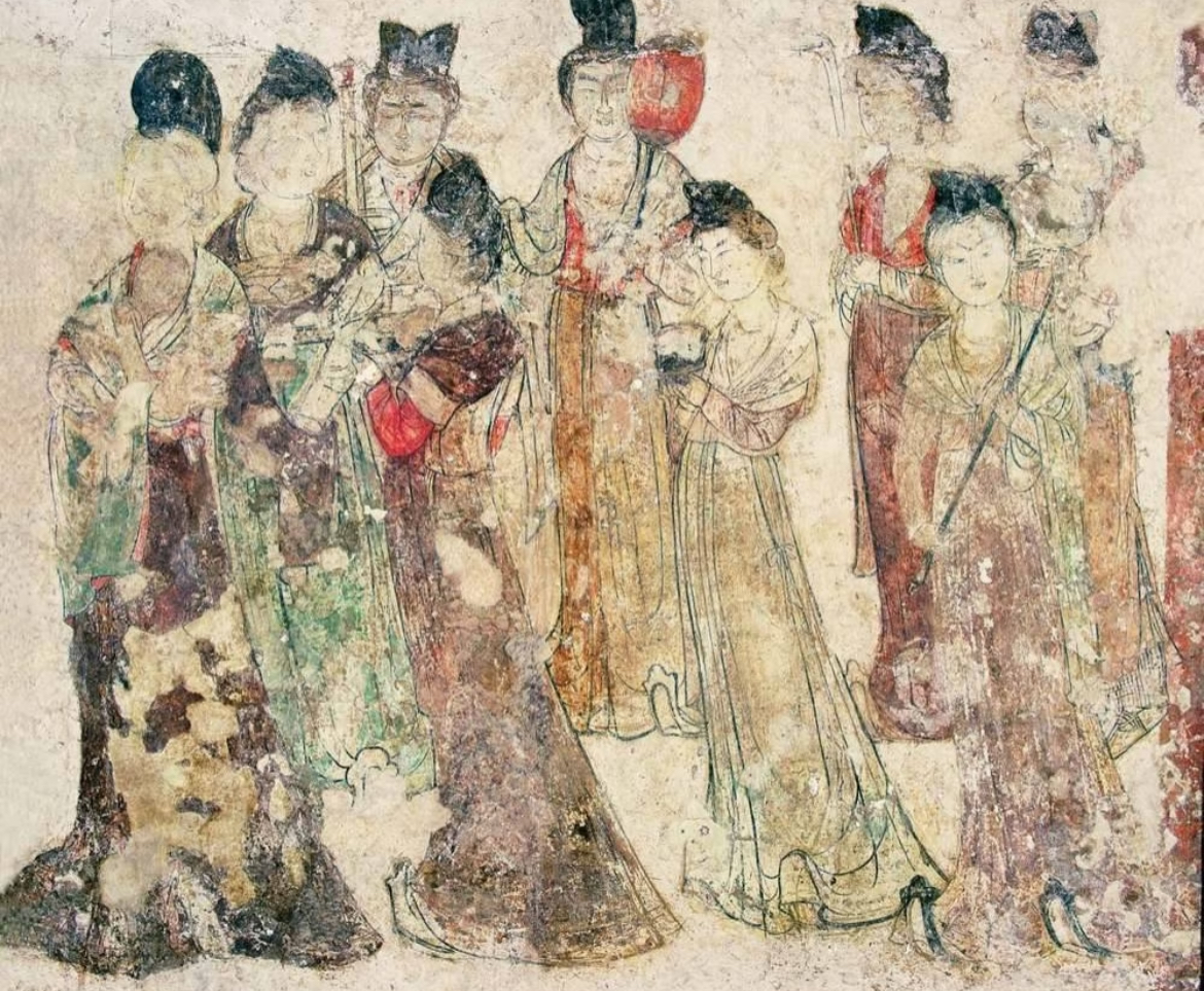 唐墓壁画